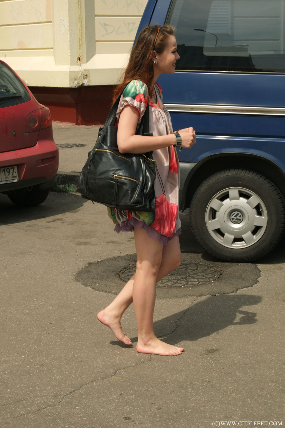 Barefoot Russian Girls The Mousepad